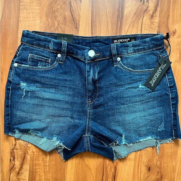 BLANK NYC “the Astor” Jean short 🔥 cut-off 🔥 raw hem 🔥 distressed 🔥 size 29 - Picture 1 of 7